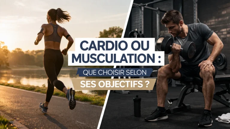 Une femme qui court et un homme qui fait de la muscu